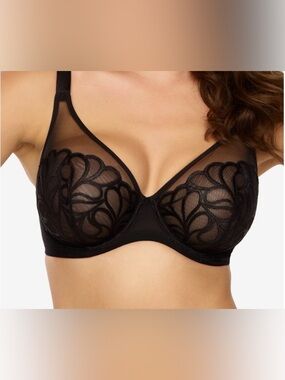 Paramour by Felina Lotus Embroidered Unlined Bra